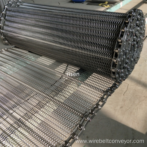 stainless steel conveyor belt for light-duty belt conveyors